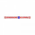 Информационный стенд "Огнеопасно!" (знак категории, класс зоны)